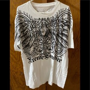 Extreme Couture XL White short sleeve T Shirt
